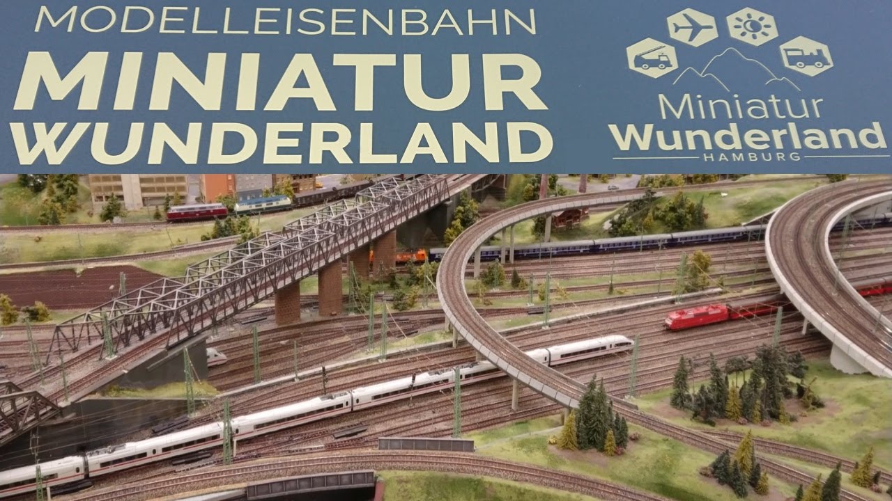 Miniatur Wunderland Hamburg - Größte Modelleisenbahn der Welt