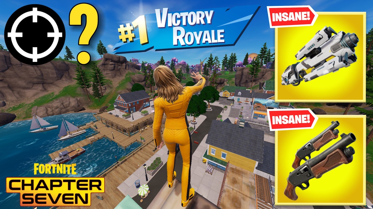 NEW Fortnite Chapter 7 Map (Pacific Break) | High Kill Gameplay | Keyboard & Mouse