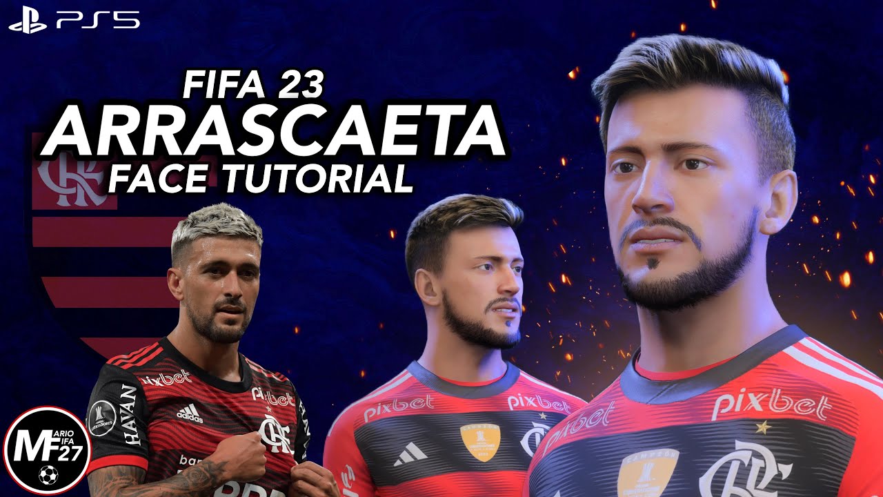 FIFA 23 | ARRASCAETA FACE (Tutorial + Stats) | Flamengo