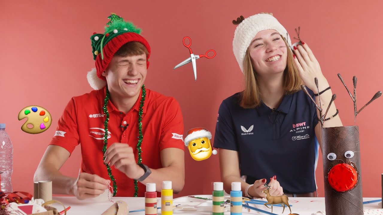 Racing toward a greener Christmas with Nina & Jack ♻️🎄