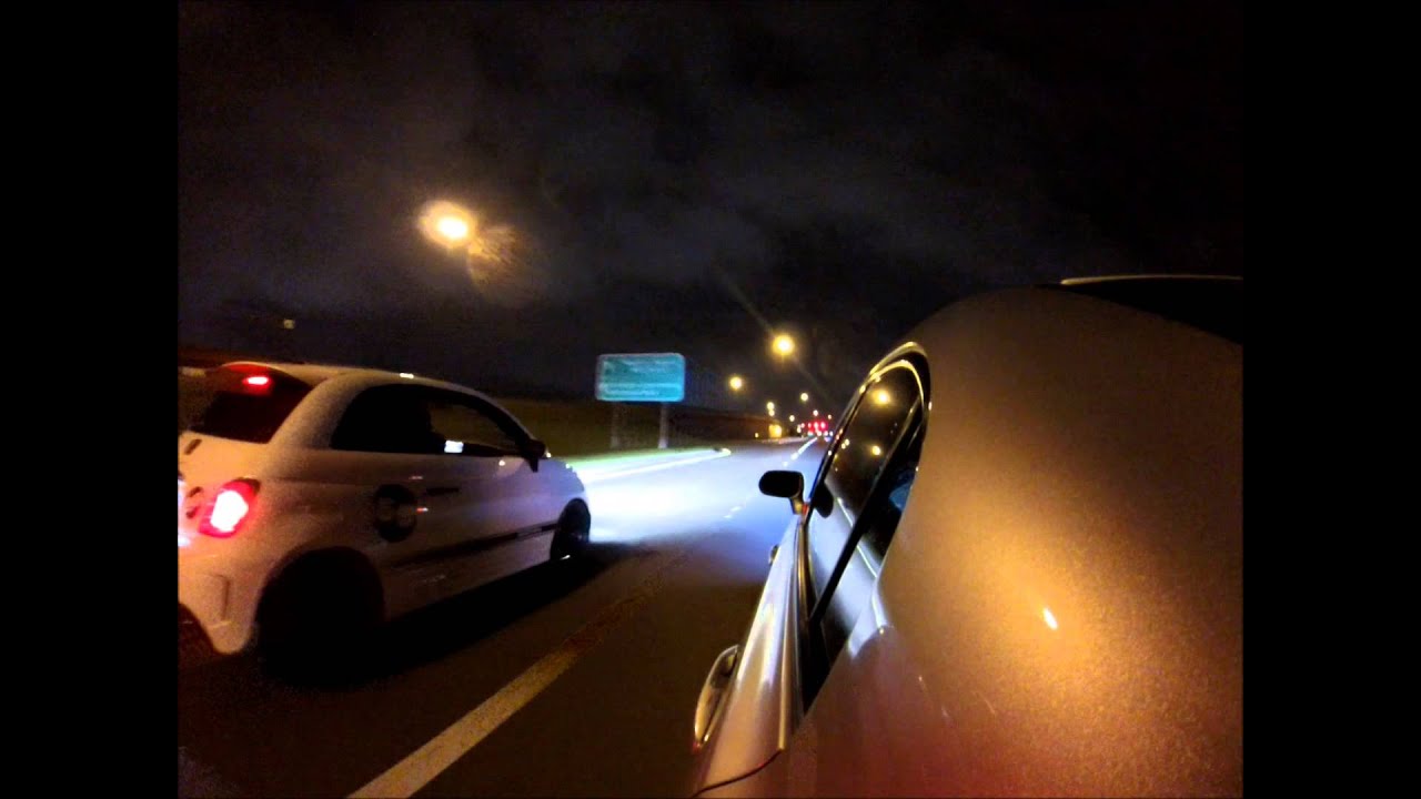Fiat 500 Abarth vs Civic Si
