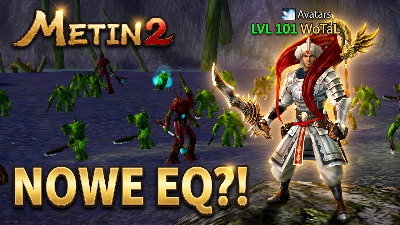 NOWE EQ + ALCHEMIA... PODBIJAMY ZAKLĘTY LAS | Metin2 PL