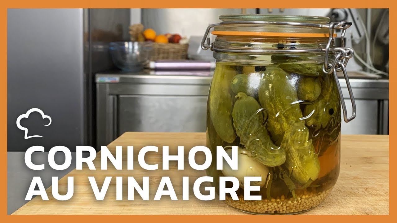 Cornichon au vinaigre maison | Recette Food'Cuisine