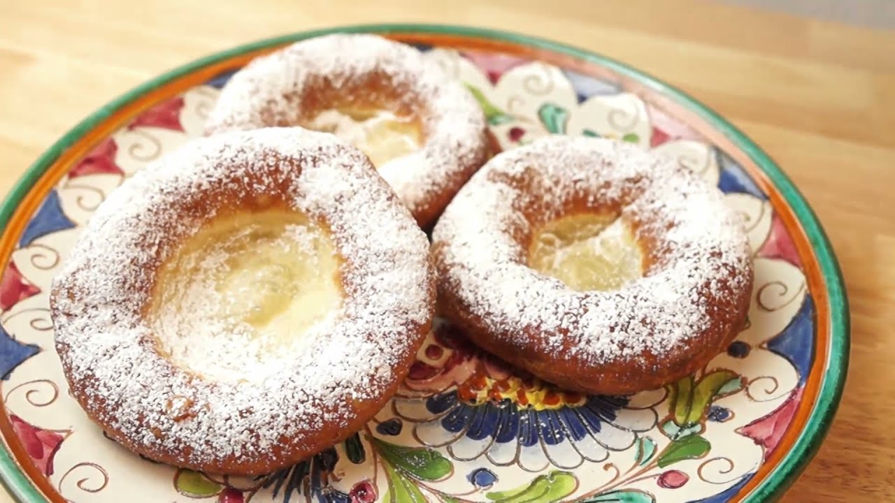 Bauernkrapfen | Kiachl | Auszogne | Hochzeitskrapfen | Fastnachtsküchle  -  vegan
