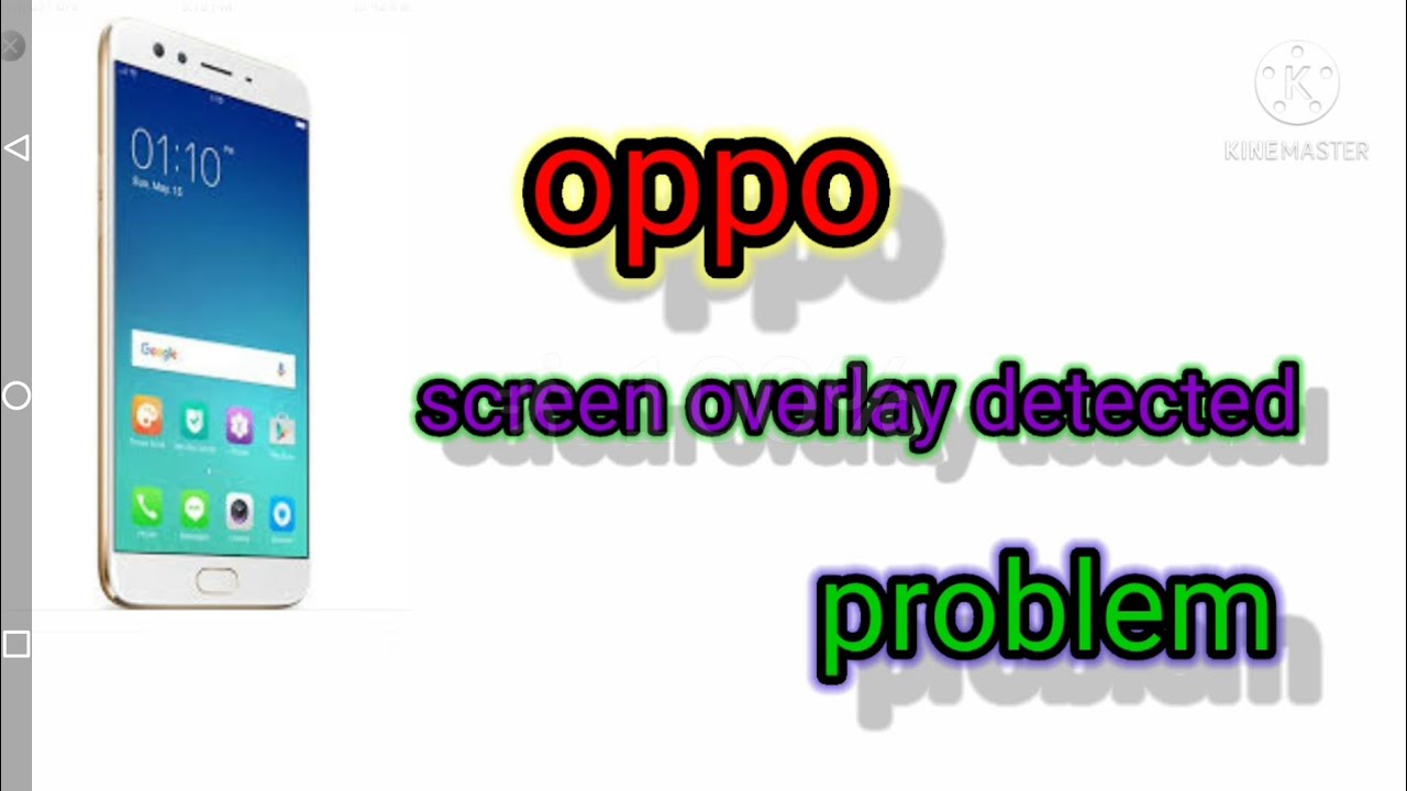 oppo screen overlay detected problem solved  l my first video
