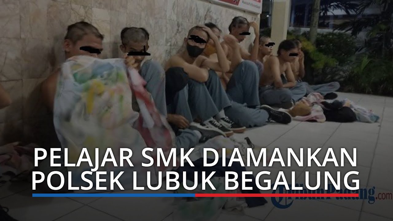 9 Oknum Pelajar SMK Kota Padang Terjaring Tawuran, Sempat Corat coret Seragam Rayakan Kelulusan