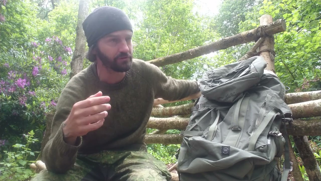 Lundhags Gneik 54litre, backpack after hard use on expedition.