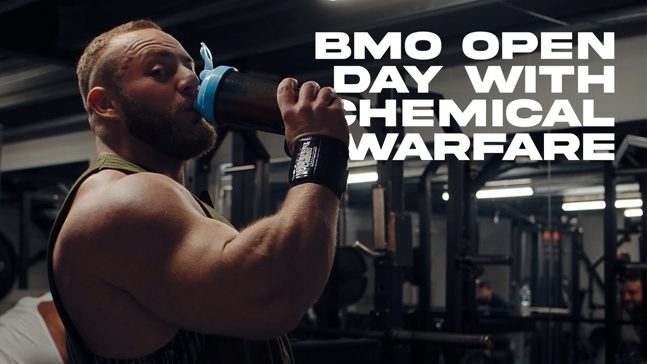 BMO GYM open day in association with Chemical Warfare supplements