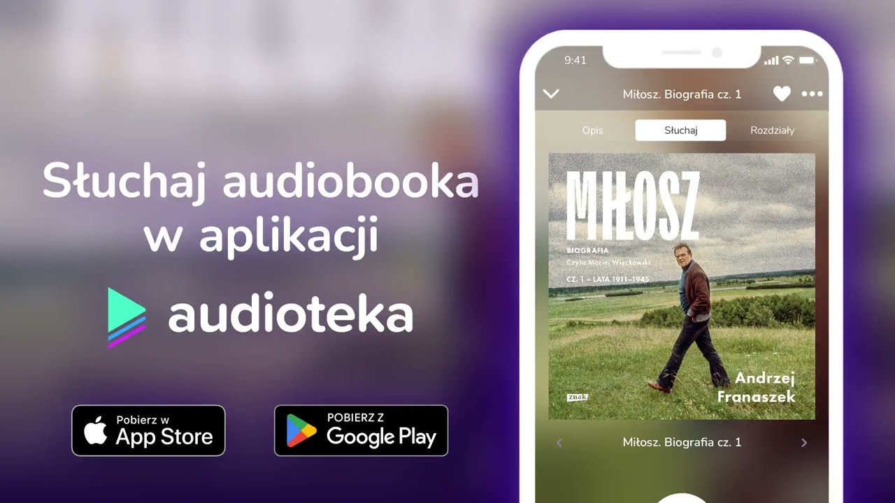 Miłosz. Biografia cz. 1 - audiobook |  Andrzej Franaszek (czyta Maciej Więckowski)