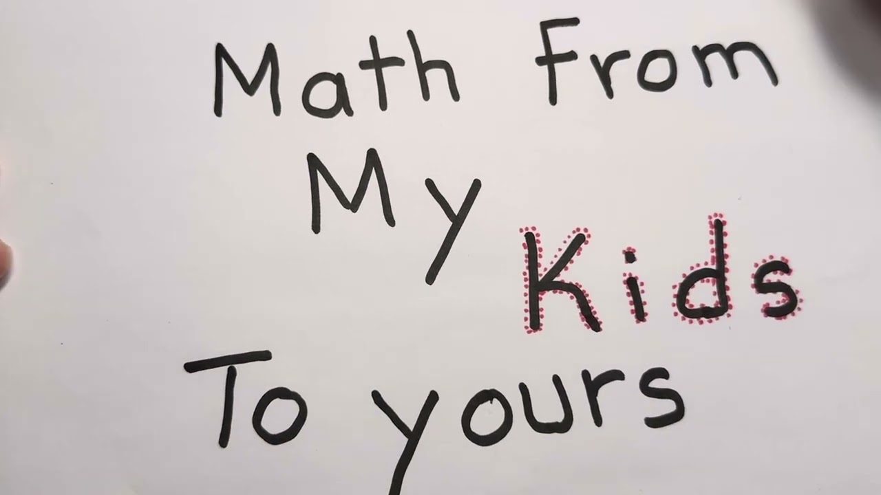 Welcome to our math channel !!
