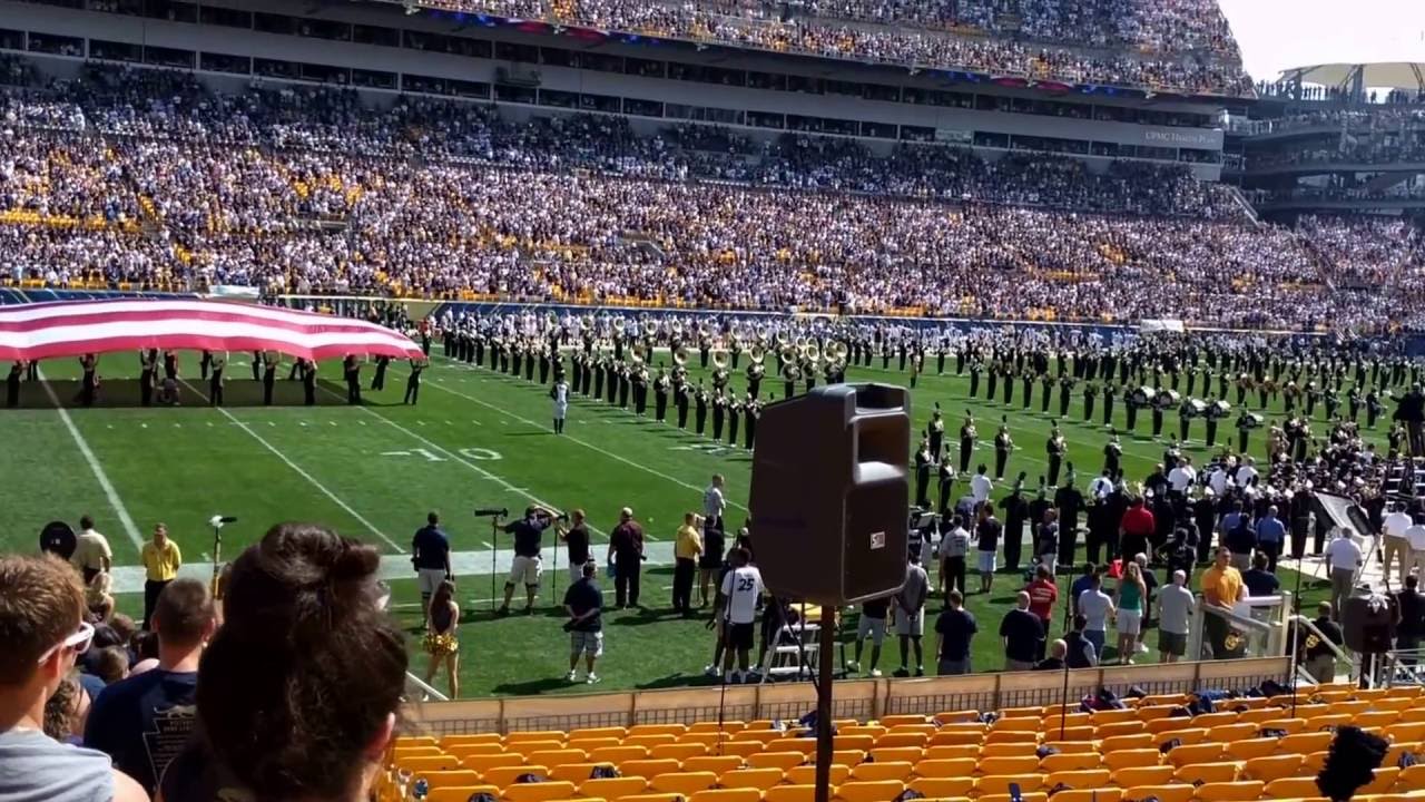 Pitt vs. Penn State National Anthem with Flyover (Sept. 10, 2016)