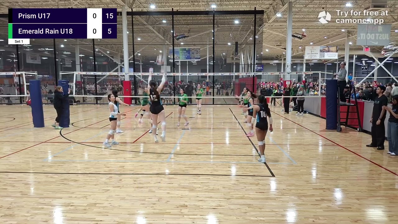 2/7/26 Prism U17 vs Emerald Rain 18 Elite Set 1 