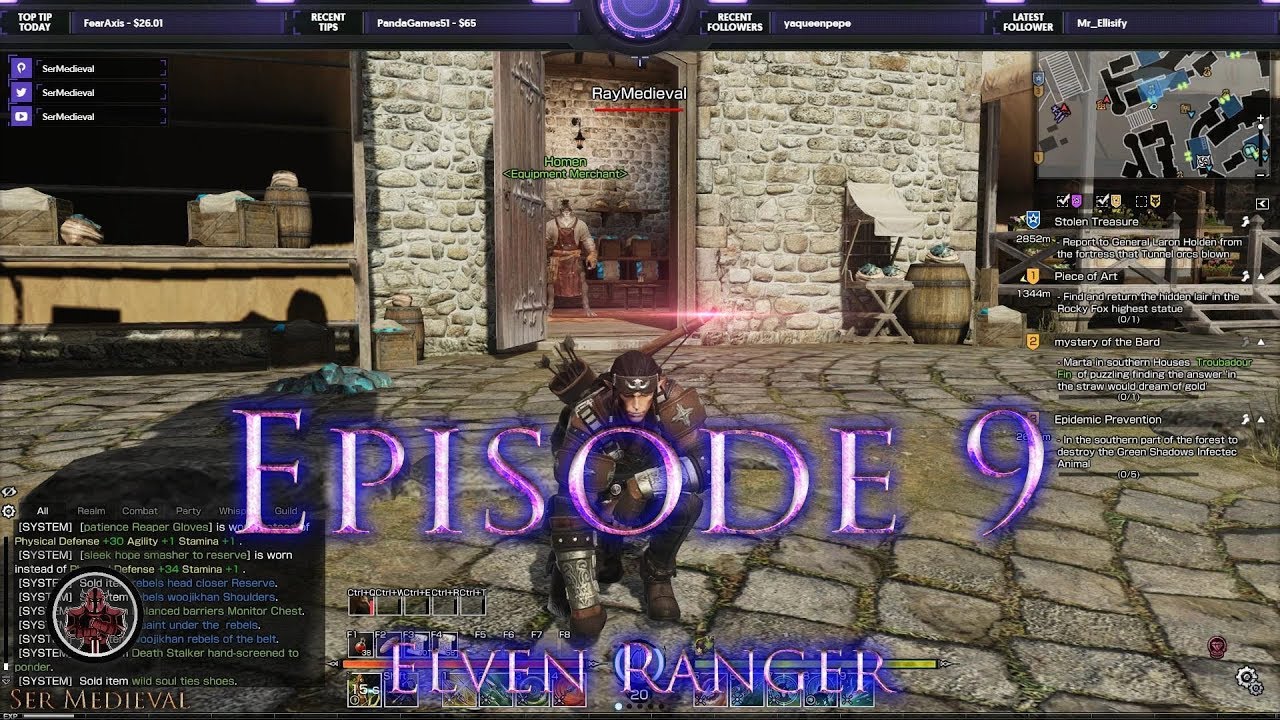 Bless Online: MMO [🎌Japan] - S1|Episode 9: Elven Ranger🏹 (1080p) 60FPS