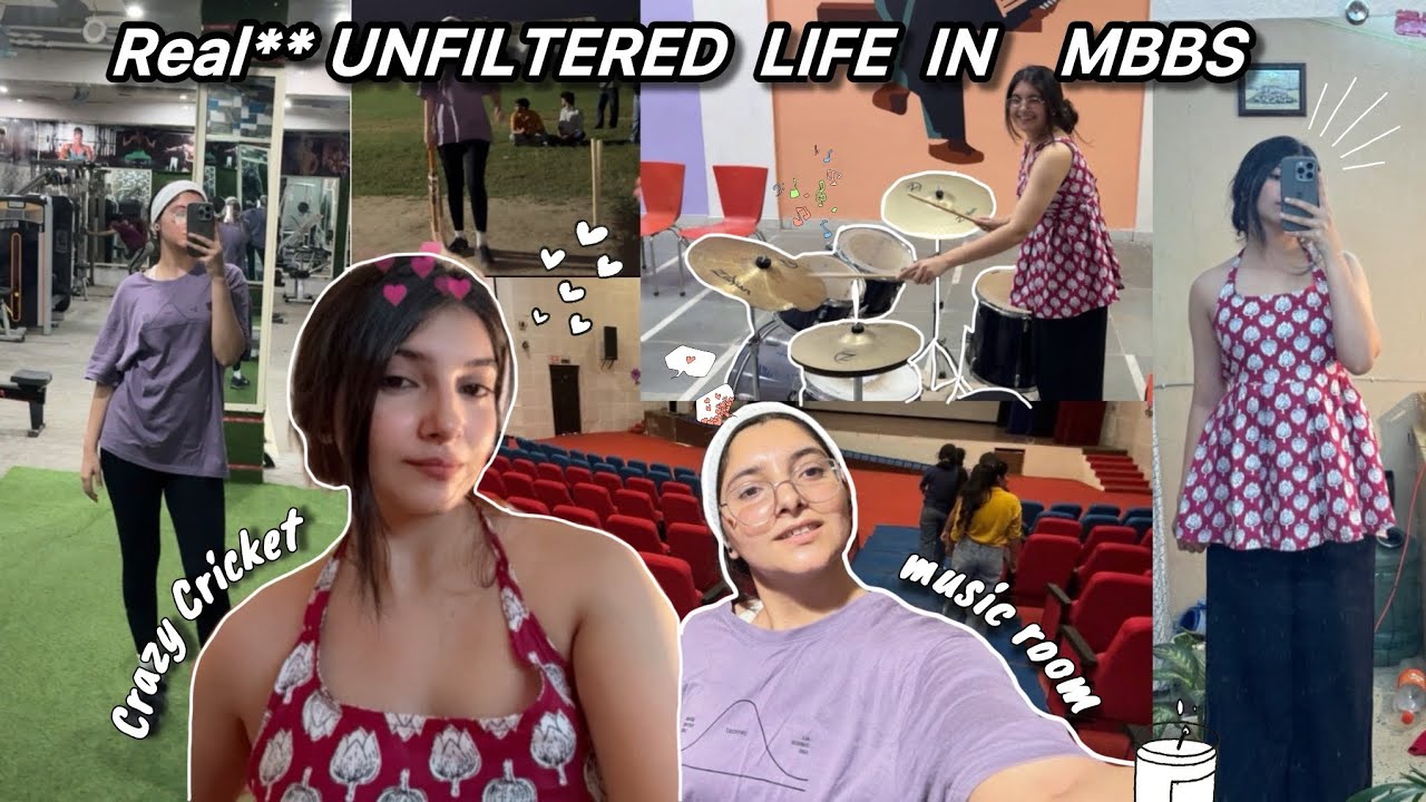 Real🫡 * UNFILTERED * life In MBBS During FEST 🦋| Days in life of medical student|#mbbs #collegelife