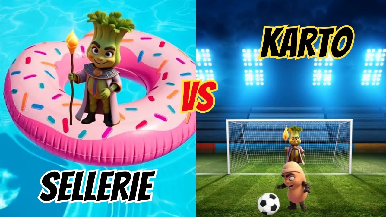 Lebensmittelduell: Sellerie 🥬 vs. Kartoffel 🥔 – Wer gewinnt?