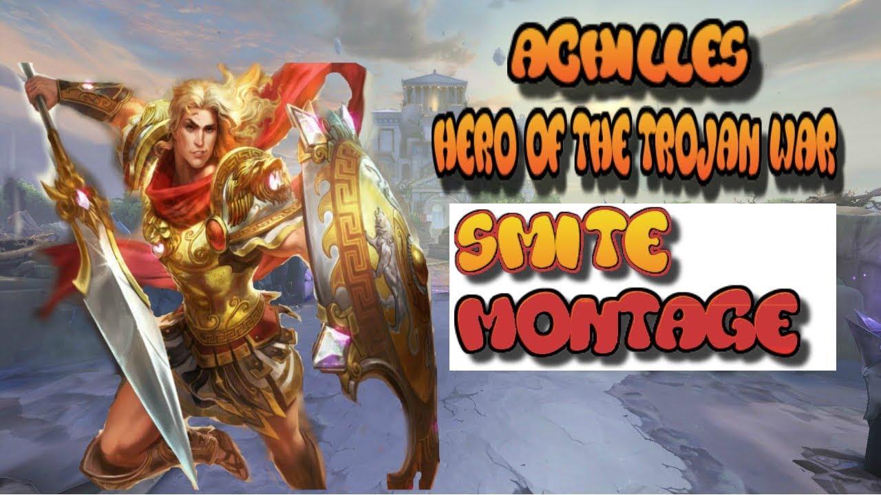 Smite Montage:Achilles Tank Build That Damage is Insane