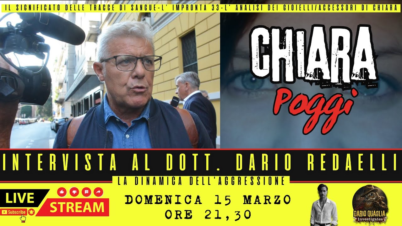 Chiara Poggi_Intervista al Dott. Dario Redaelli