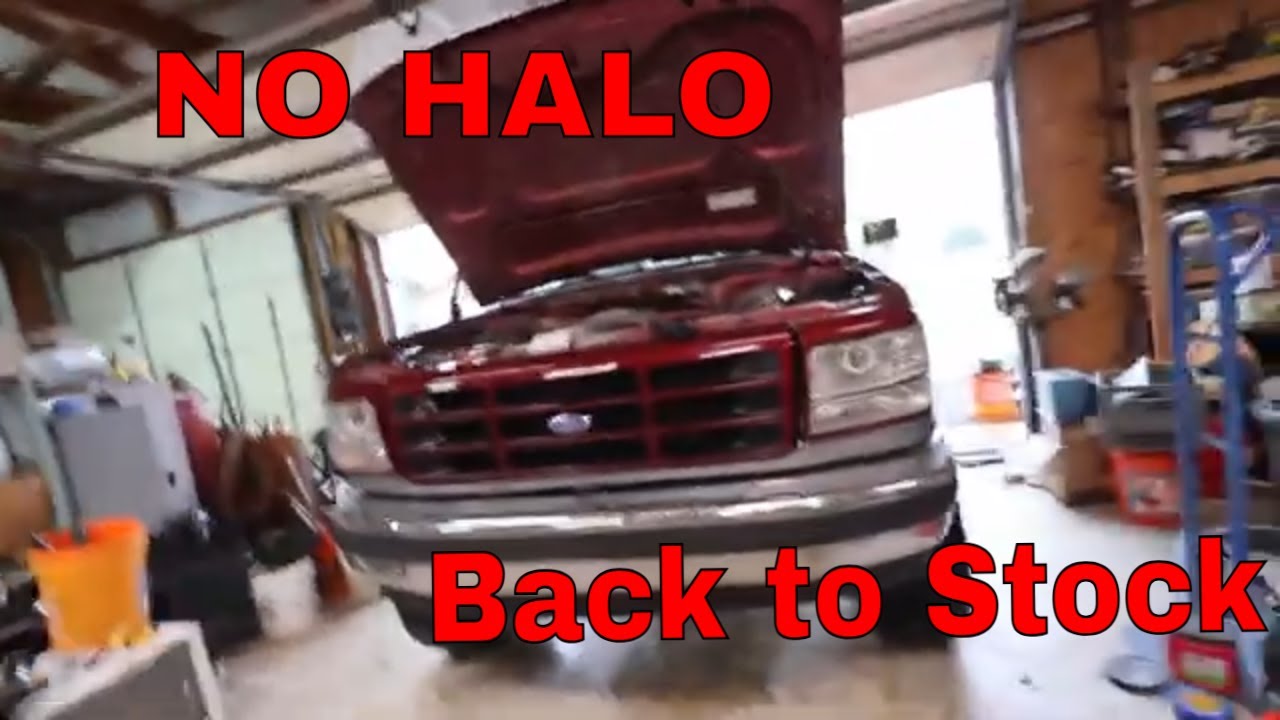 От ужасных фар Halo до стандартного вида | Замена фар F150