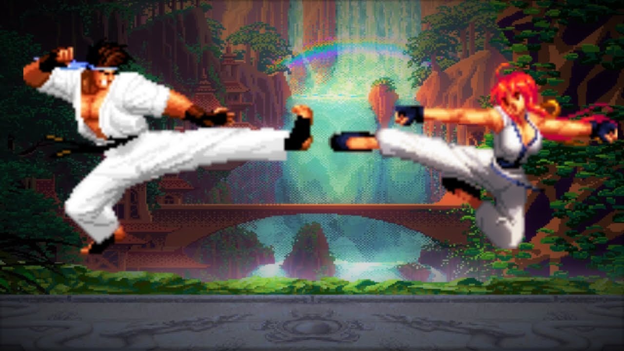 MUGEN 2022 - KUNG FU MAN VS. KUNG FU GIRL (With Dialogue) THE SAGA BEGINS!
