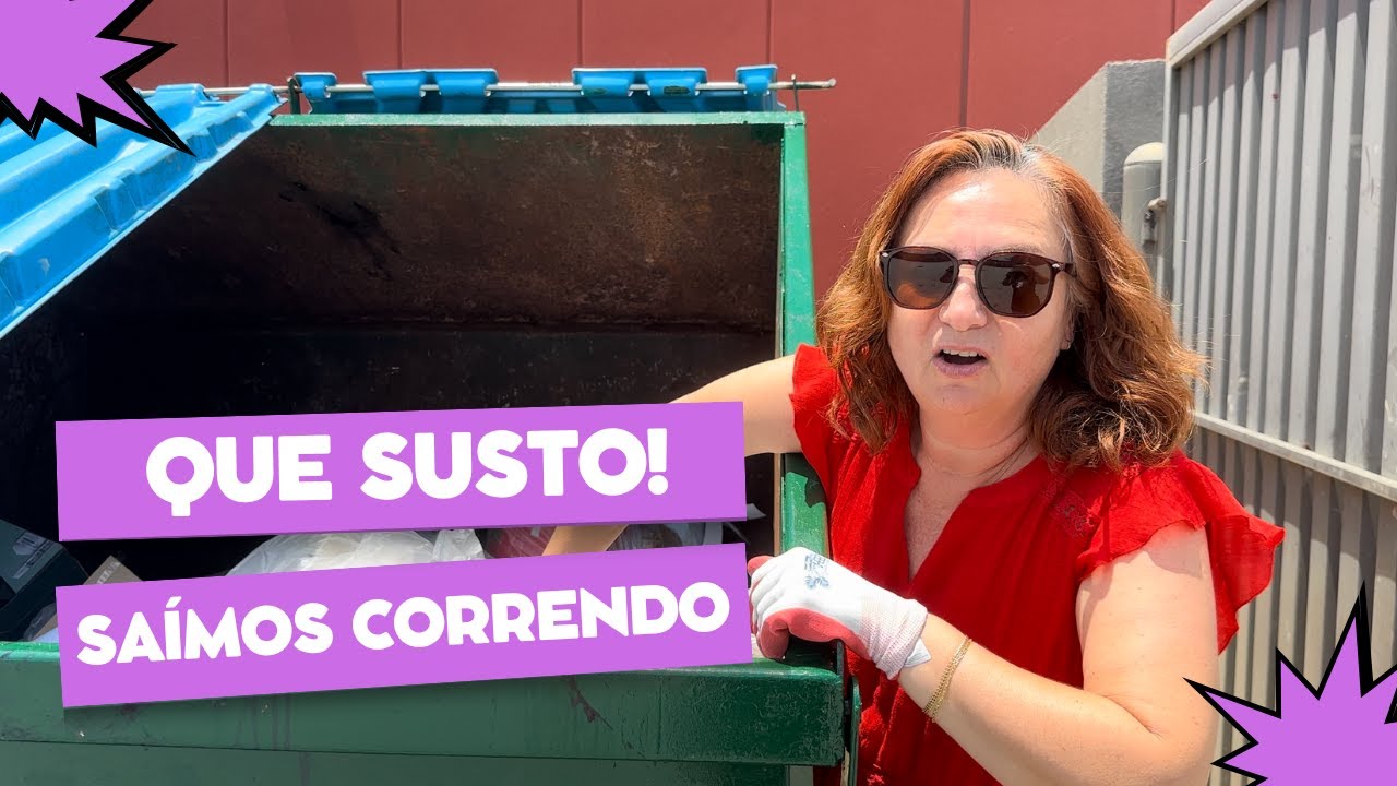 QUASE FOMOS PEGAS PELA SEGURANÇA | DUMPSTER DIVING EM DAYTONA BEACH