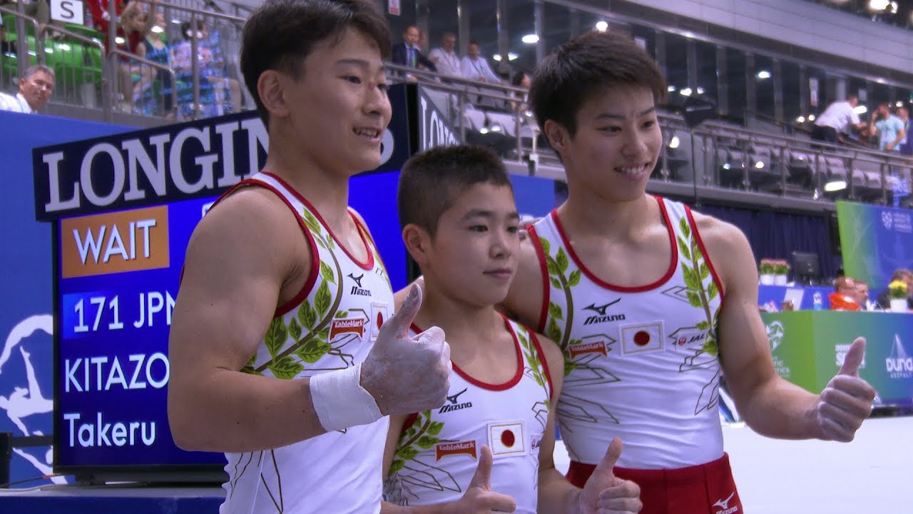 2019 Artistic Junior Worlds – Golden Japanese – We are Gymnastics !