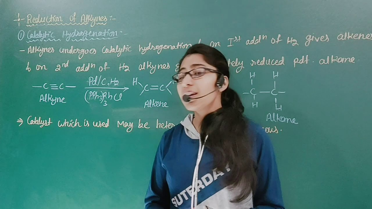 Reduction of hydrocarbons /Reduction of Alkynes /Lindlar Catalyst