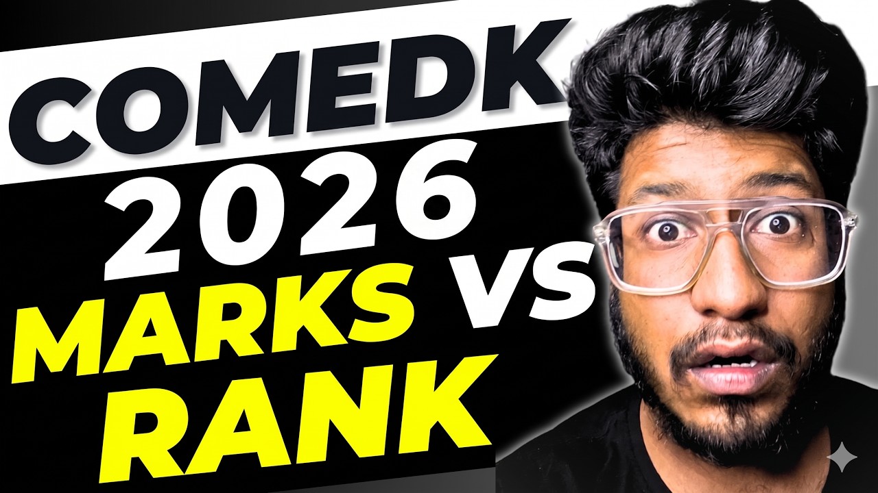 COMEDK 2026 | COMEDK Marks Vs Rank | COMEDK Counselling announcement!