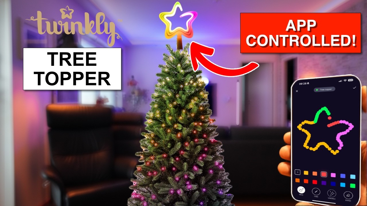 I Tested the Twinkly Tree Topper and Here's What Happened