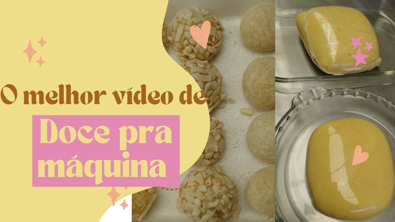 Fazendo doce de festa na máquina! Passo a passo,o ponto da massa!