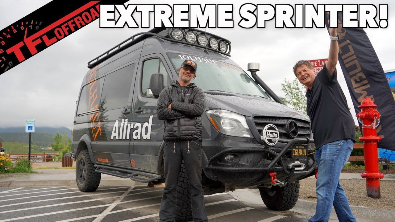 Meet The Mercedes-Benz Sprinter 4x4 That's as Capable as a Wrangler | It Has 3 Locking Diffs!