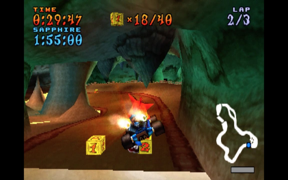 Crash Team Racing: Mystery Caves (Relic Race) [1080 HD]