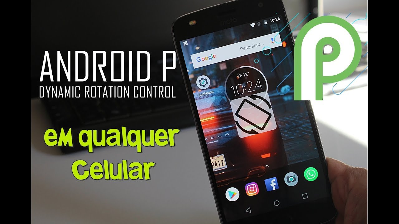 ANDROID P function available for any Cell Phone [Dynamic Rotation Control]