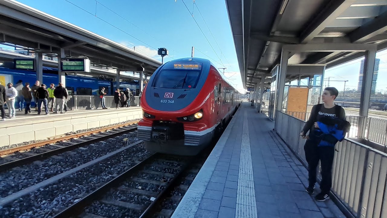 Vollgasmitffahrt in Pesa Link mit Fettem Sound und 140 Km/h Von  Augsburg Hbf nach Kempten Hbf