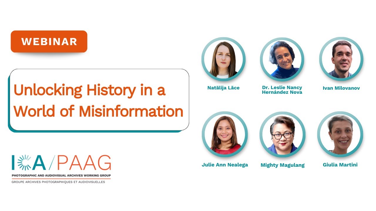 ICA/PAAG Webinar – Unlocking History in a World of Misinformation
