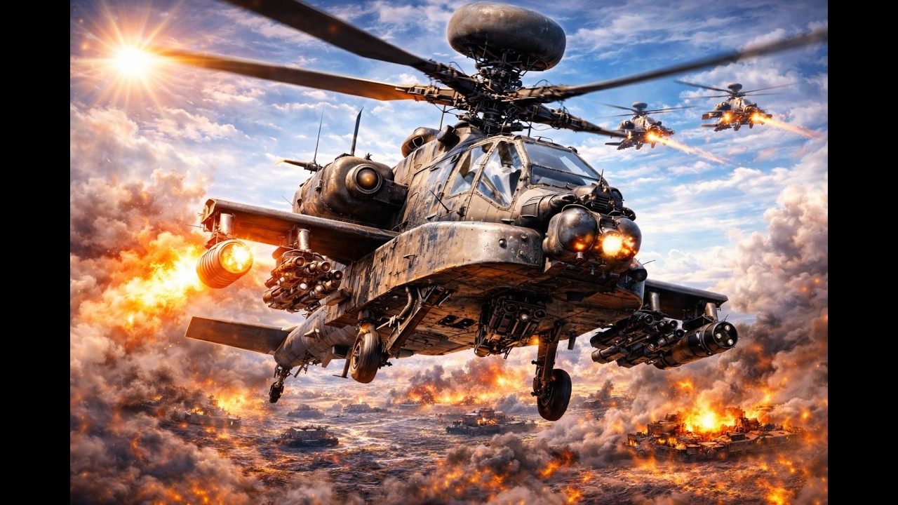 600 Rounds Per Minute: Why the Apache Is STILL the Deadliest Tank Killer