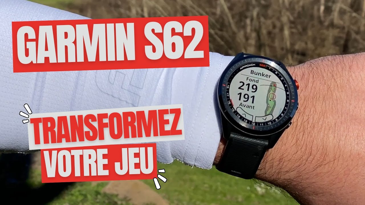 Garmin Approach S62 преобразит ваш опыт игры в гольф.