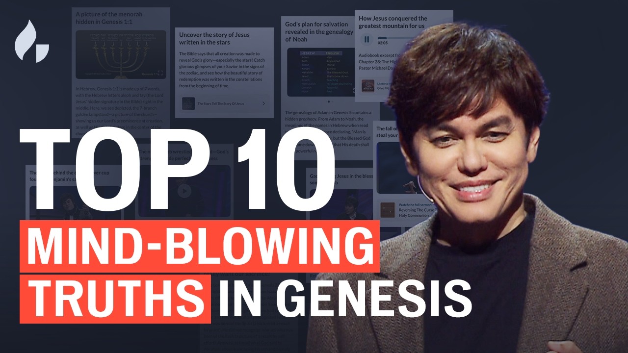 Top 10 Mind-Blowing Truths Hidden in the Book of Genesis | Bible Study with Joseph Prince