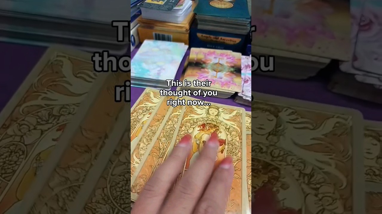 Their thoughts of you right now... #timelesstarotreading #lovetarot #messageoftheday #tarotonline