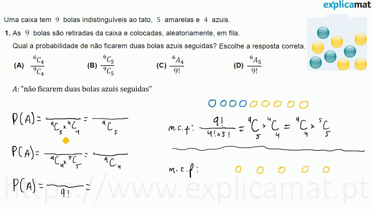 Probabilidade | Bolas na Caixa