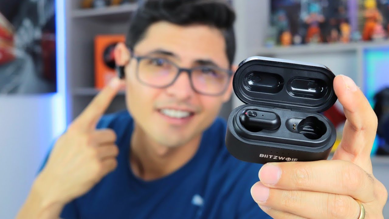 UMA ÓTIMA OPÇÃO CUSTO-BENEFÍCIO! BlitzWolf BW-EFY 7, fone Bluetooth Dual Driver TOTALMENTE SEM FIO!
