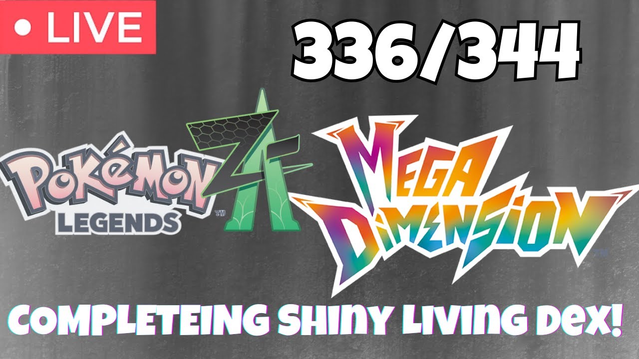 [LIVE]  Hunting a Shiny Living Dex 336/344 !TCG