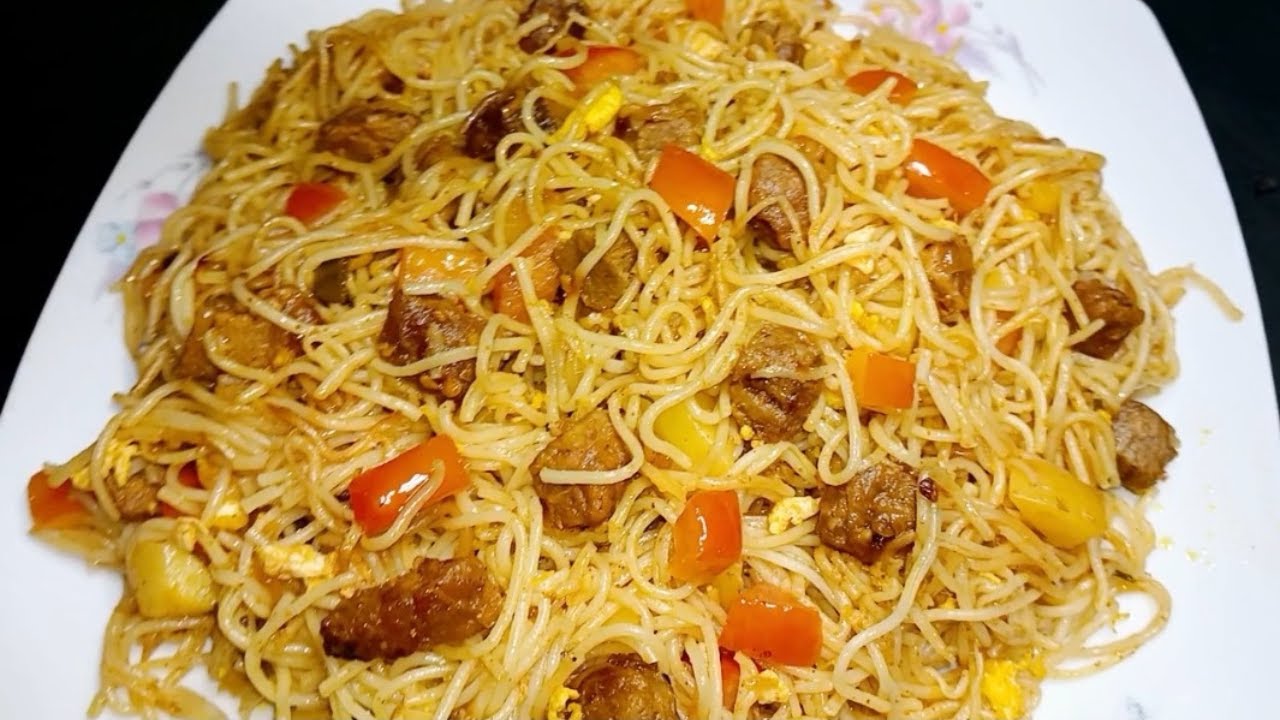 গরুর মাংস দিয়ে মজাদার নুডুলস | Beef Noodles Recipe | সহজ ও ঝটপট রান্না