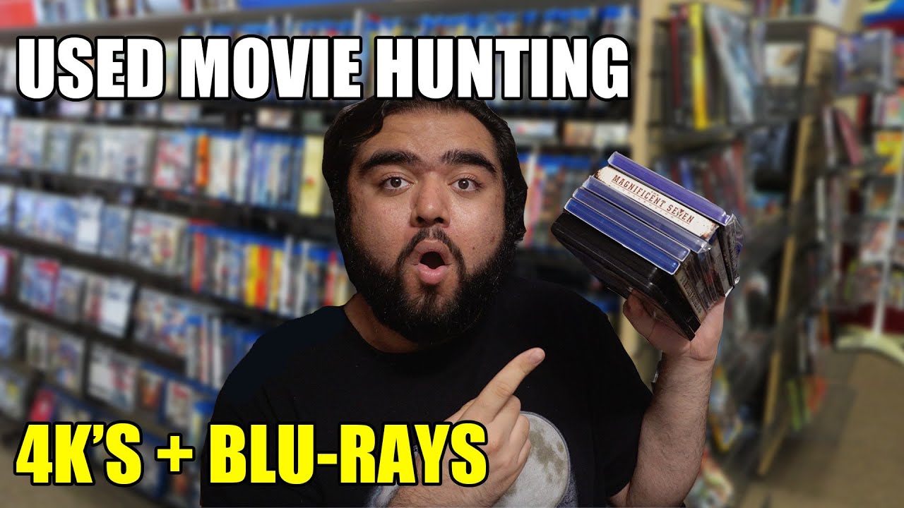 USED MOVIE HUNTING | 4K'S AND BLU-RAYS!!