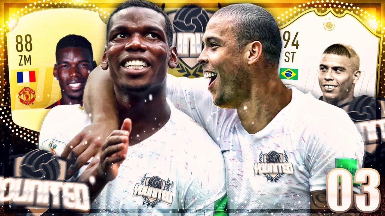 FIFA 19: YOUnited ICON Ronaldo #3 - POGBA & R9 ❤️❤️