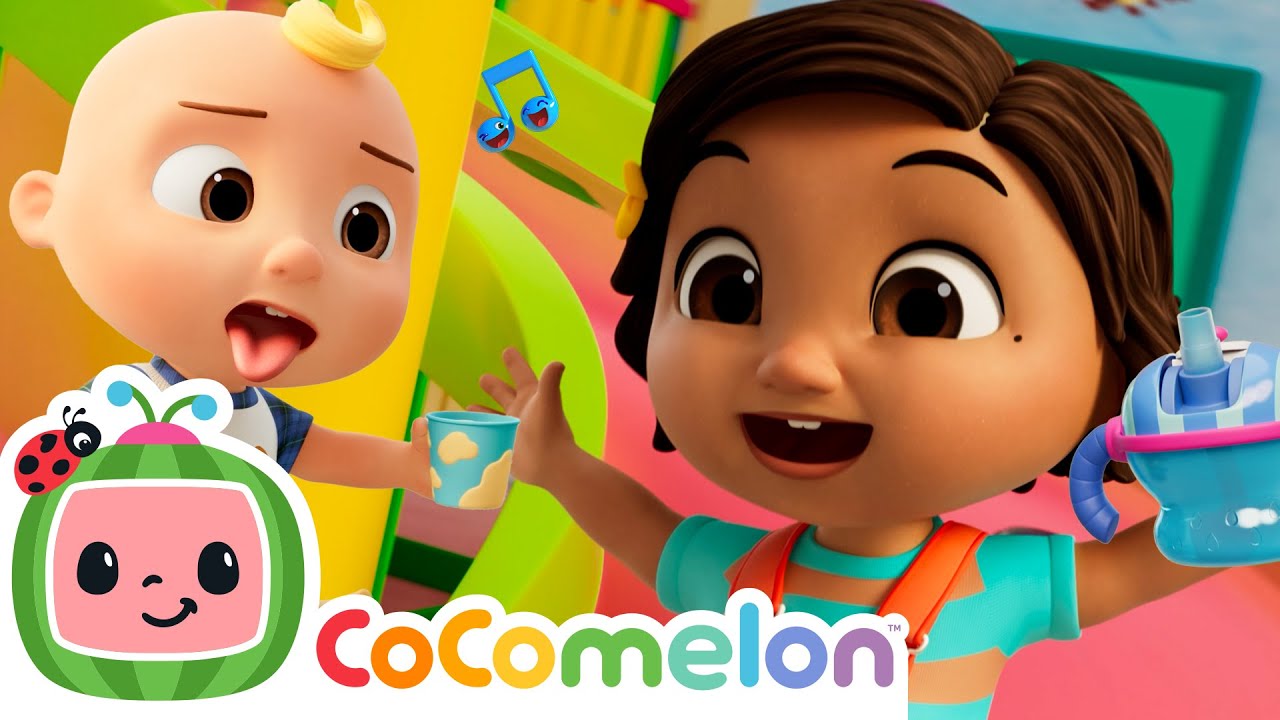 Sippy Cup Song - One Slurp At a Time!🎶 | Nina's Familia | CoComelon Nursery Rhymes & Kids Songs