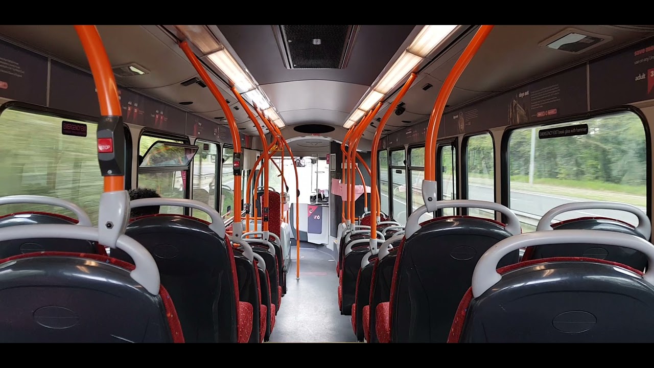 UniversityBus Wright Eclipse Urban 2 Volvo B7RLE BG14OOX Route 635 to Watford
