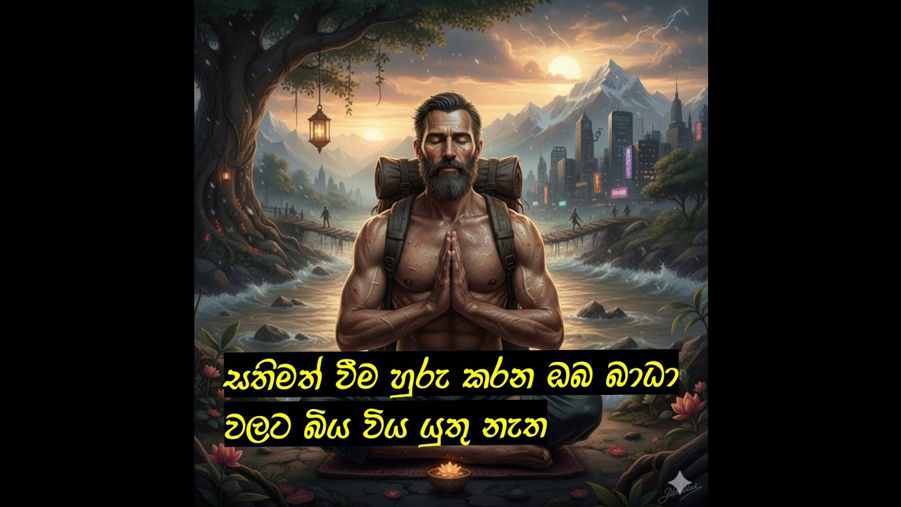 බාධා වලට බිය නොවන්න