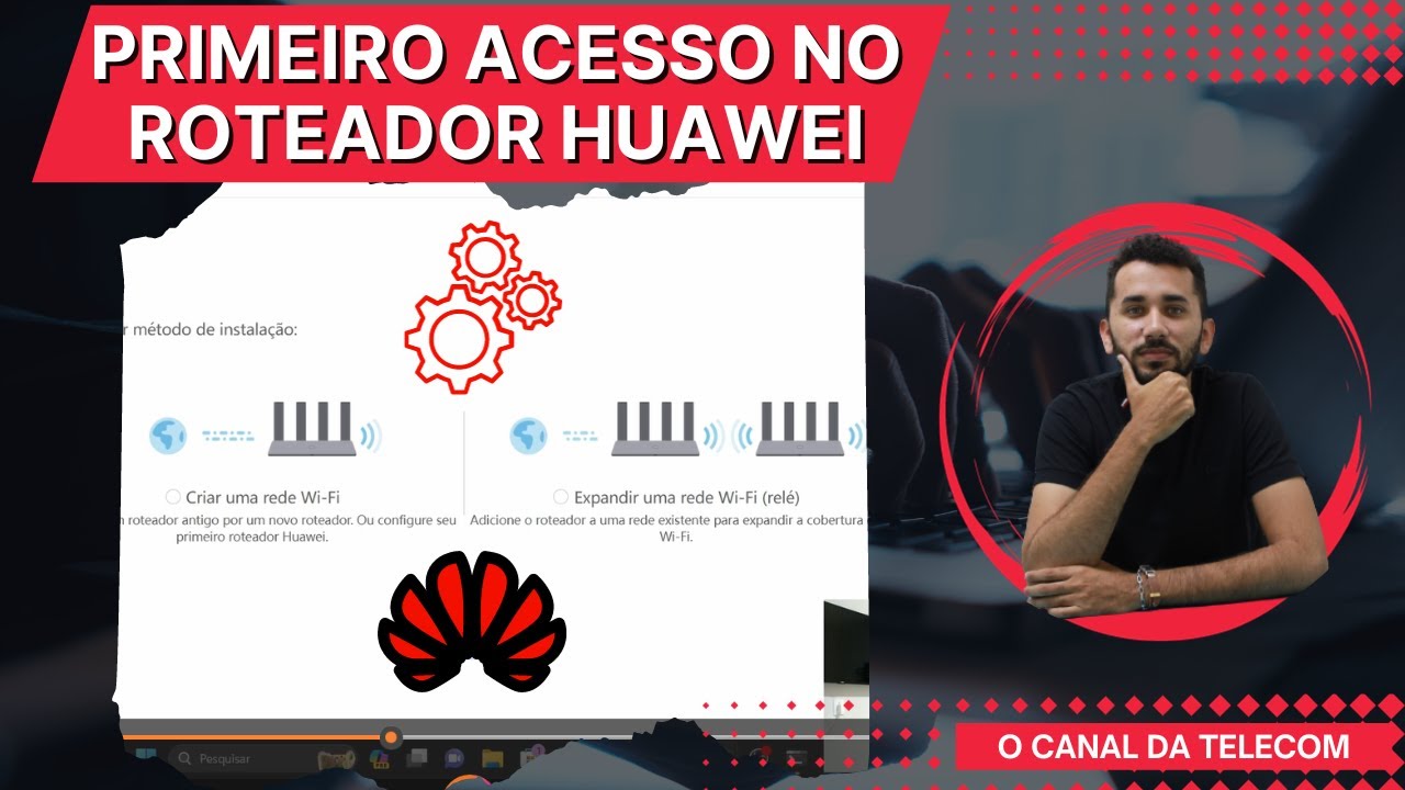 Primeiro acesso e configurações iniciais no roteador HUAWEI AX2S - Passo a passo