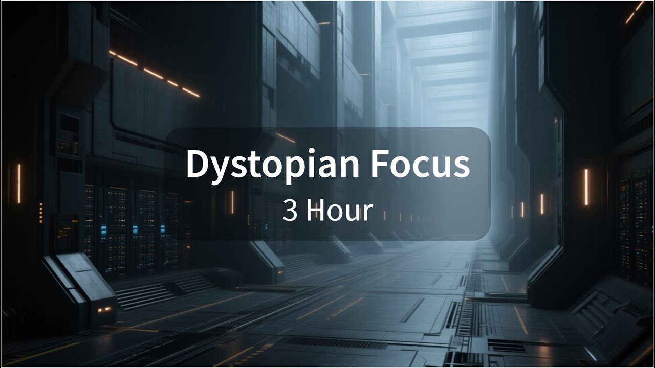Dystopian Focus — 3 Hours of Controlled Ambient Music for Deep Work & Concentration