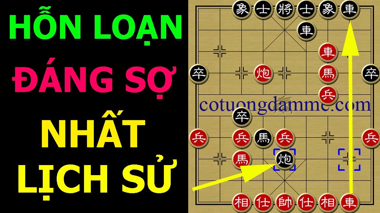 Không Thể Rời Mắt Với Ván Cờ Tướng HỖN LOẠN VÀ ĐÁNG SỢ Nhất Lịch Sử